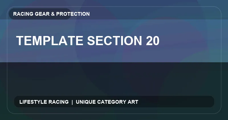 Template Section 20